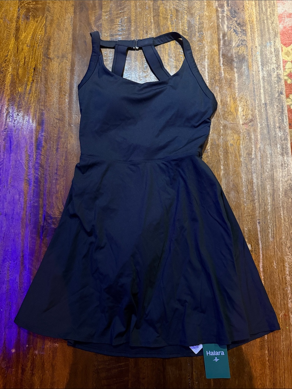 HALARA Black Tennis Dress